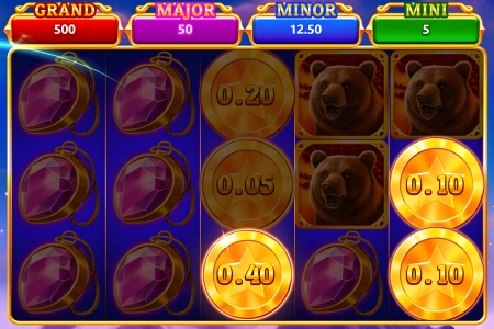 Wolf Treasure Free Spins mechanic.